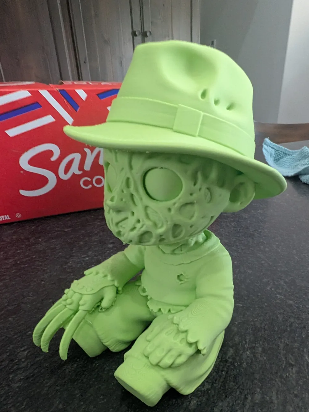 Freddy Halloween Bobblehead - Free 3D Print Model - MakerWorld