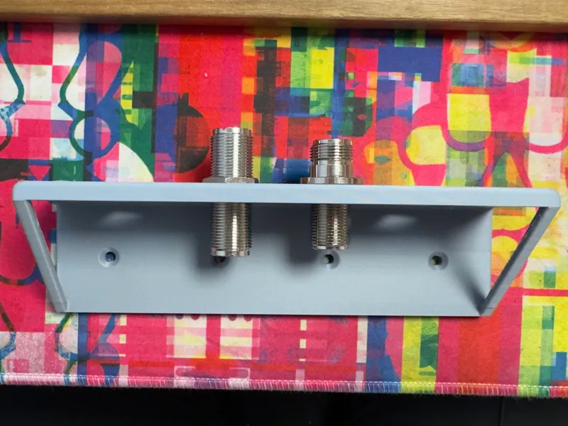SO-239 / N-Type connector mount panel