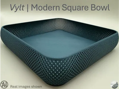 Vylt | Modern Square Bowl 