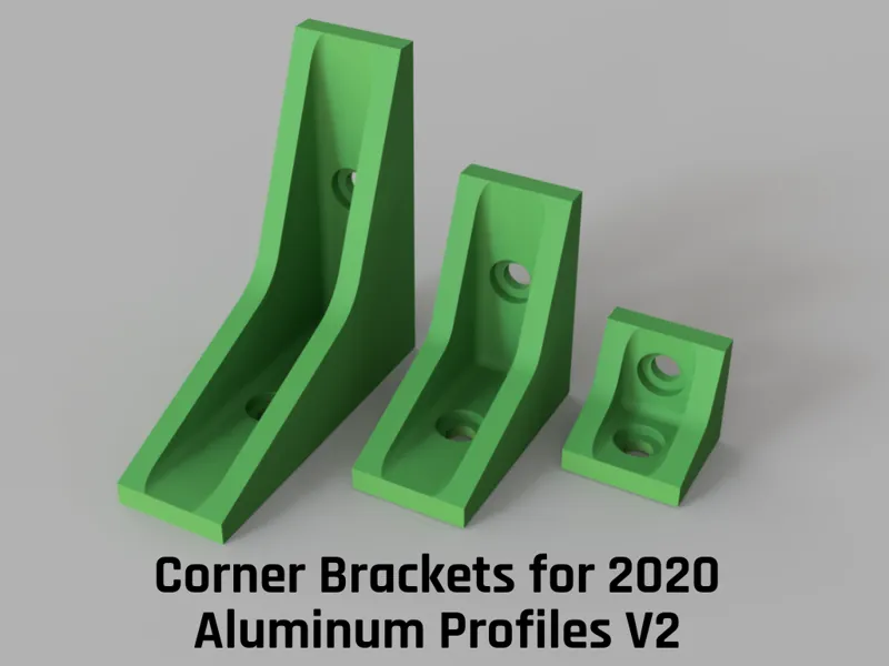 Corner Bracket for 2020 Aluminum Profiles | V2
