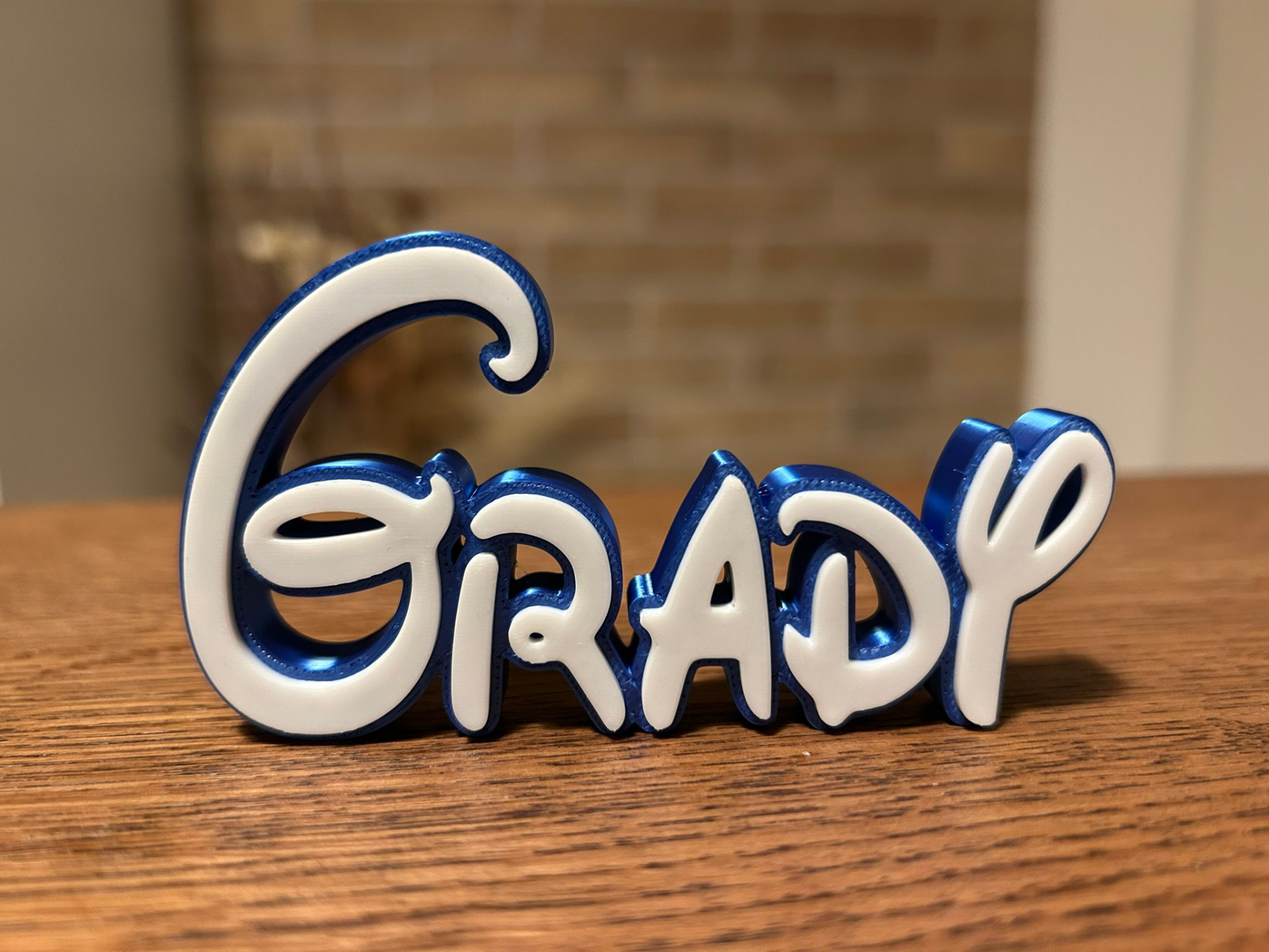 Grady Name Disney Sign