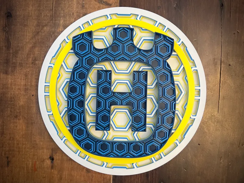 Husqvarna Motorcycles Dimensional Mosaic