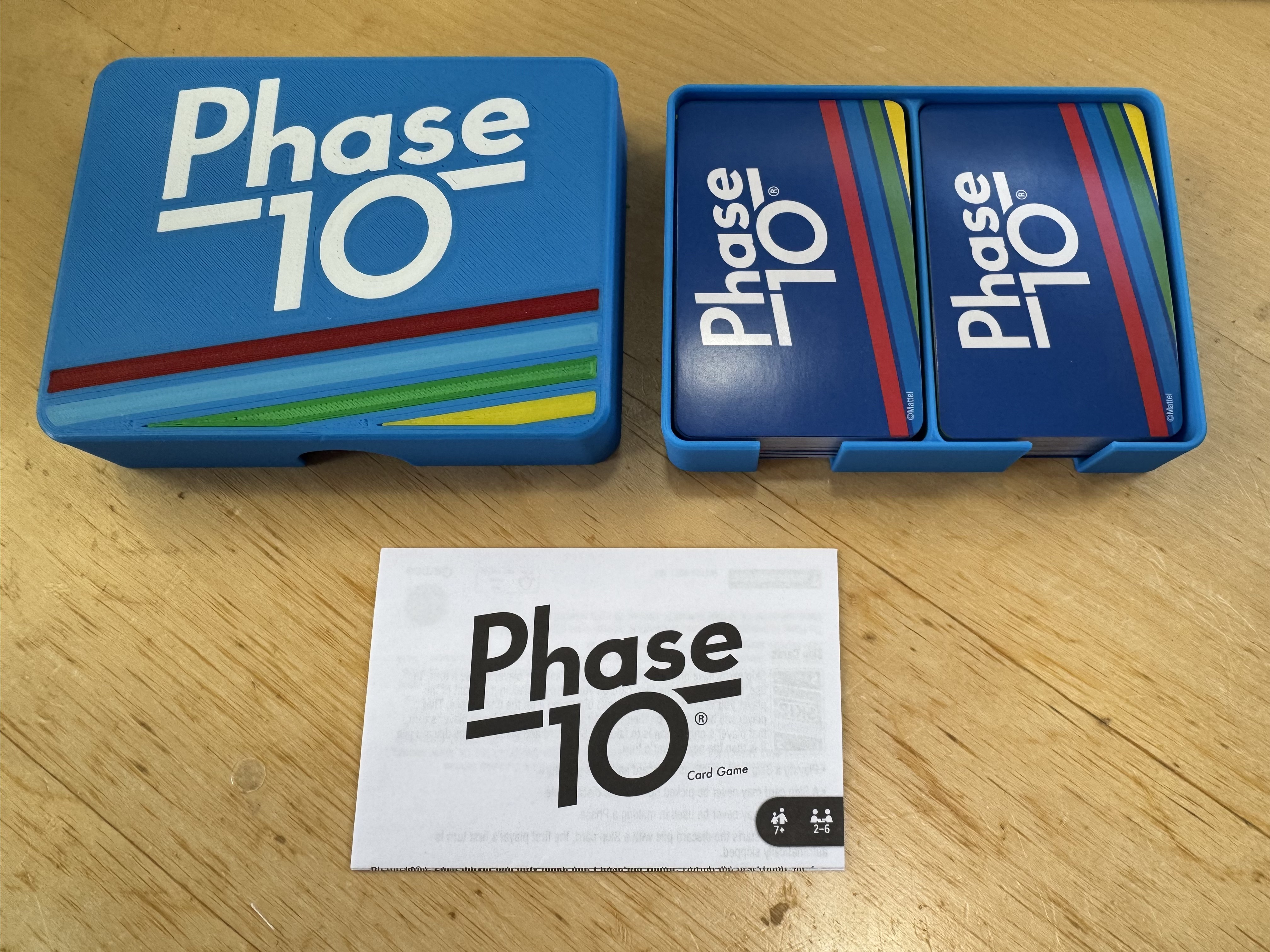 Miniatura 3 do modelo 3D Phase 10 card case