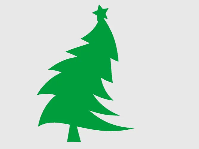 Christmas tree CT3 shadow