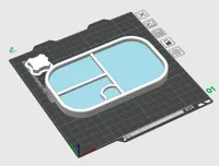 75% (as seen in cover) 0.2mm layer, 6 walls, 25% infill 