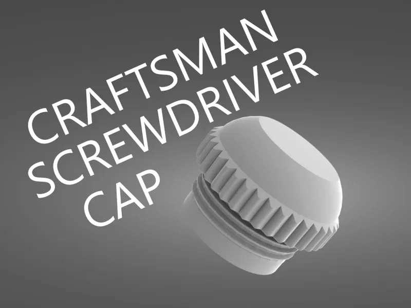 Craftsman ratcheting screwdriver replacement cap