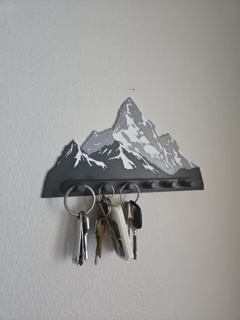 Mountain Key Holder/Hanger view 3