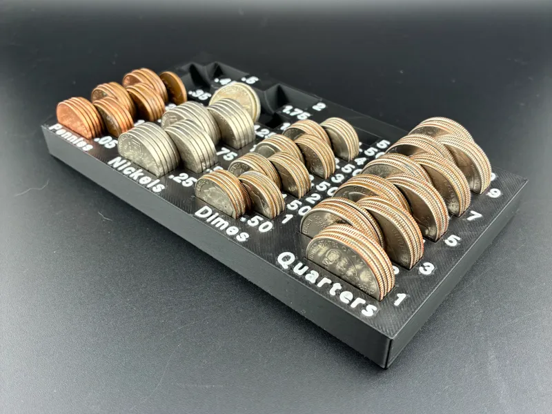$USD Coin Counter/Coin Sorter Tray