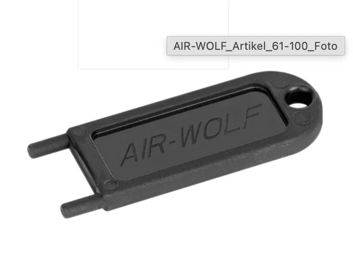 AirWolf Papierspender Werkzeug