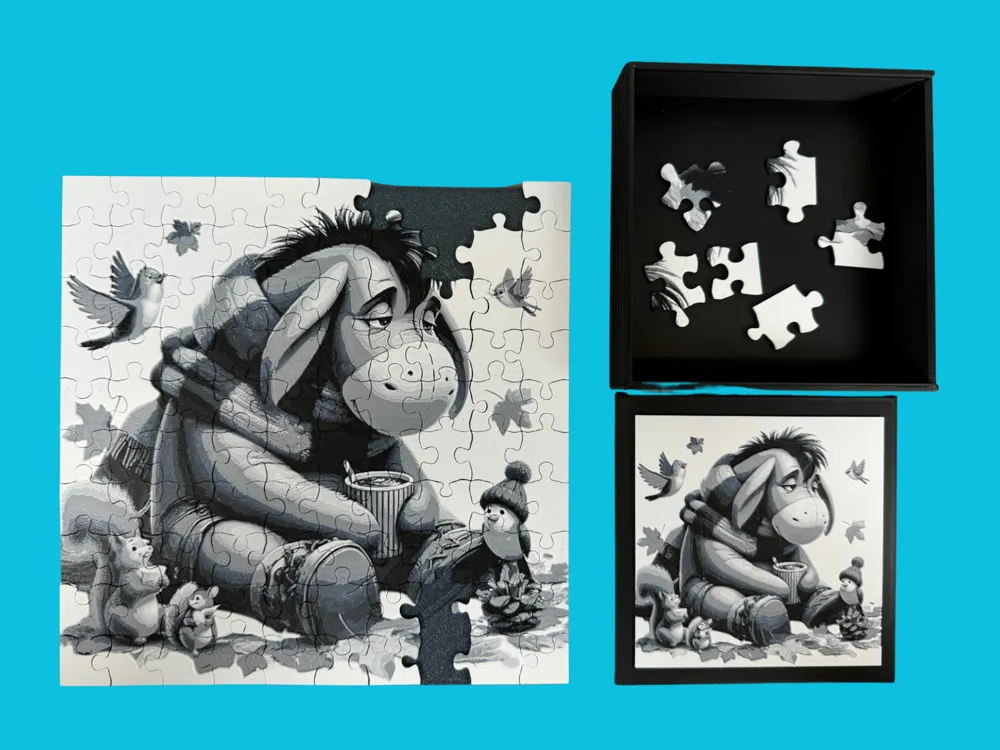 Eeyore - Puzzle & Box Lid