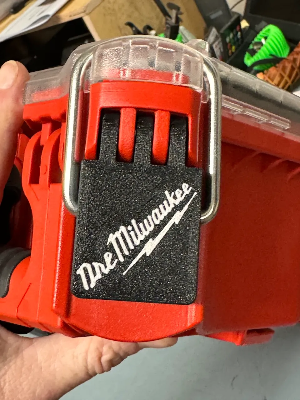 Milwaukee Packout latch_half width_full height_Dremilwaukee by