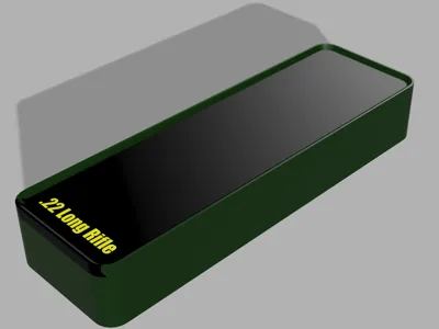 .22 LR, 200 Round, Stackable, Compact Ammo Box