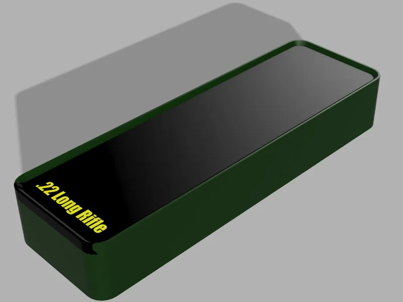 .22 LR, 200 Round, Stackable, Compact Ammo Box
