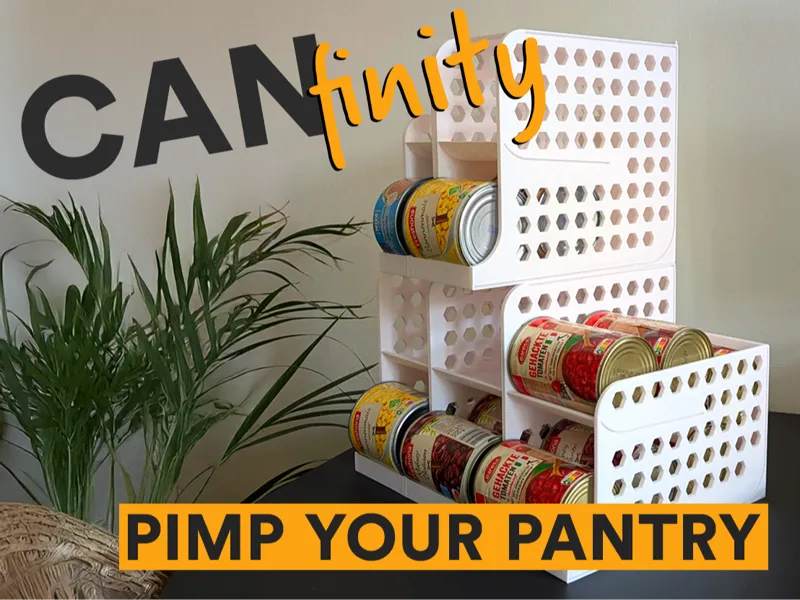 CANfinity - Modular storage for your pantry