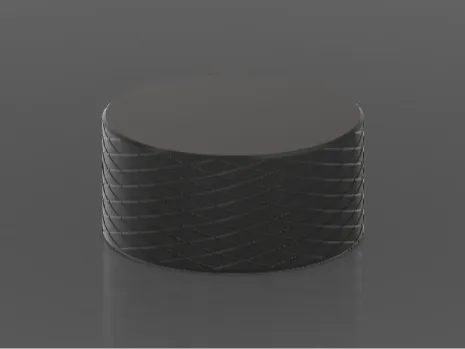Jar with pattern