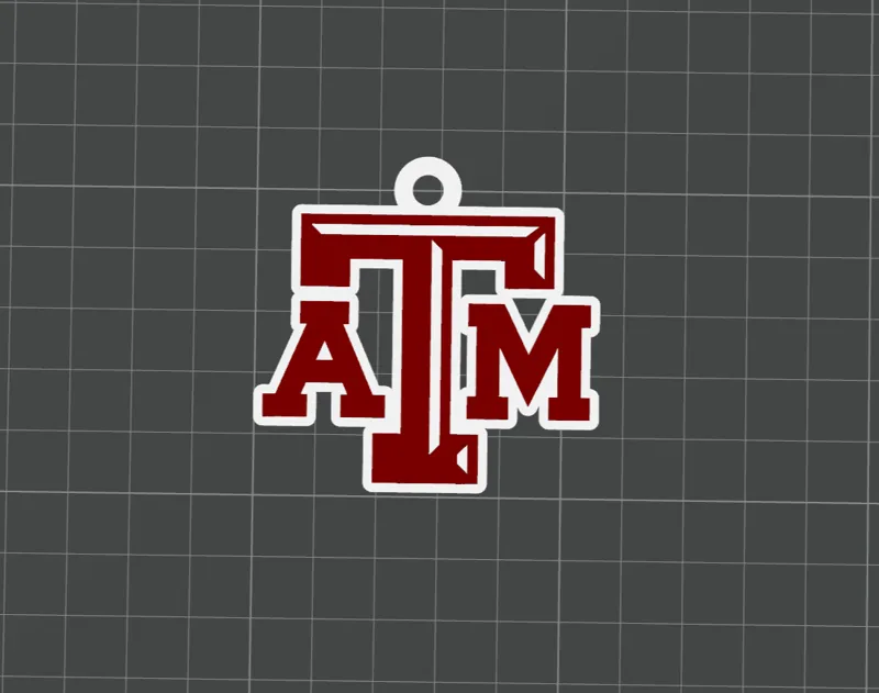 Texas A&M Keychain / Necklace
