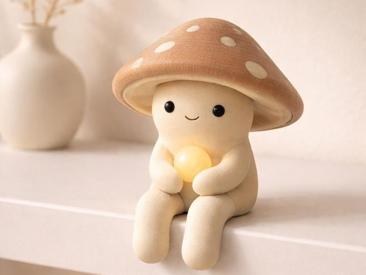 Cute Toad Shelf Sitter