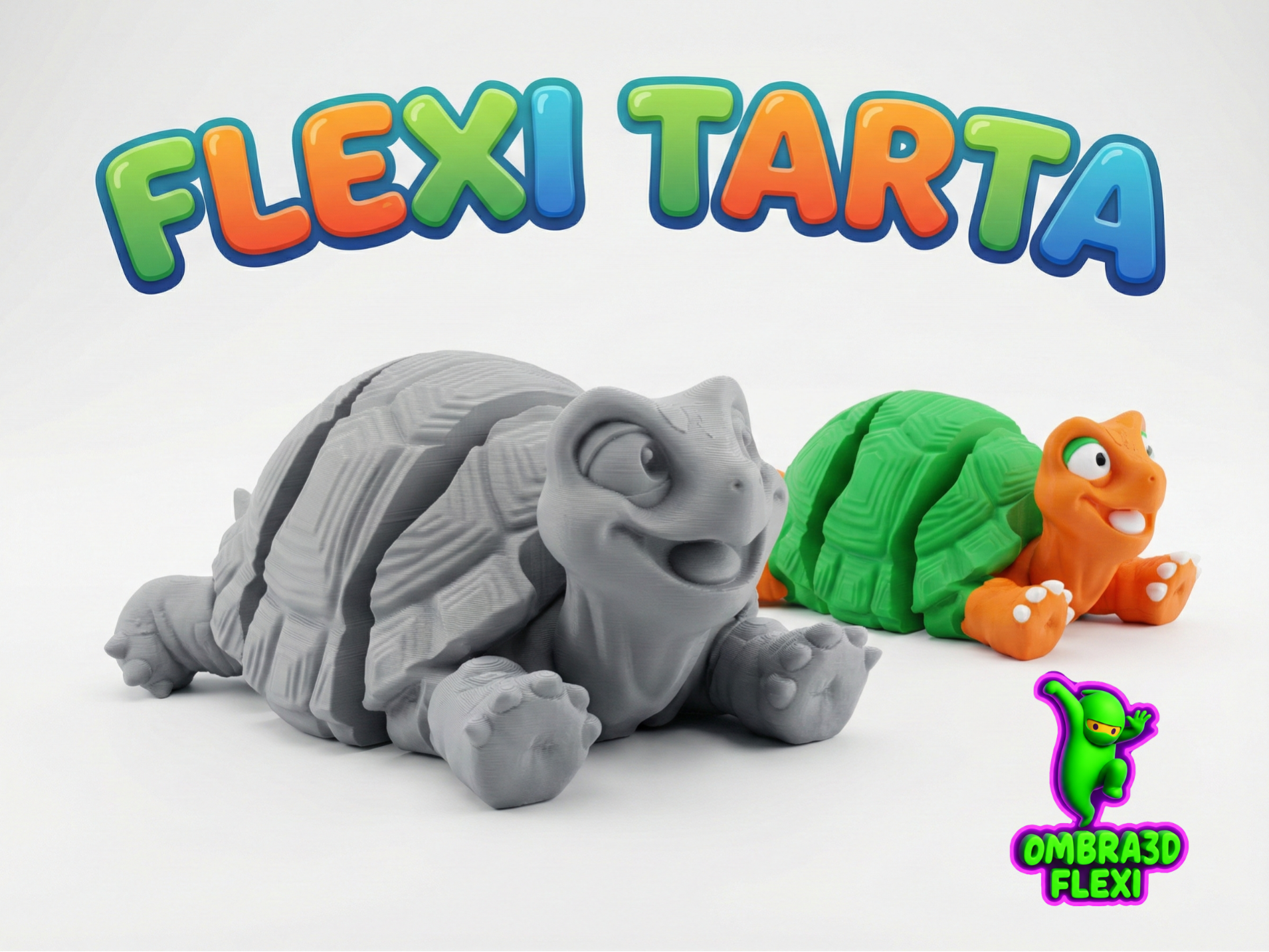 Flexi Tarta - Cute Articulated Turtle