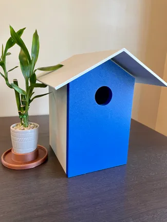 Functional Small Bird Birdhouse 