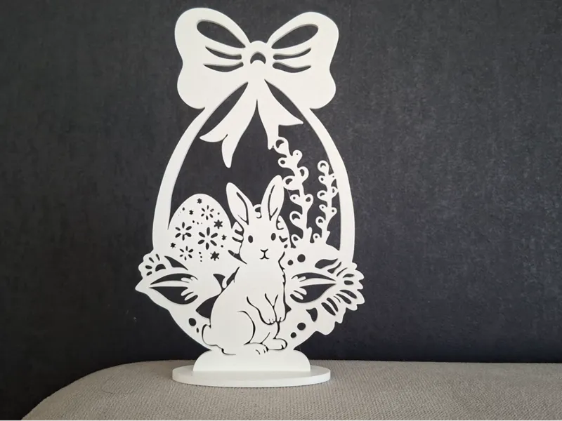 Easter bunny decoration