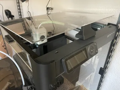 Prop-top handle for P1P Vision Enclosure