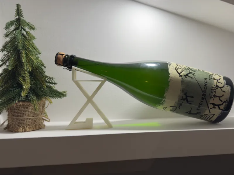 Champagne bottle holder