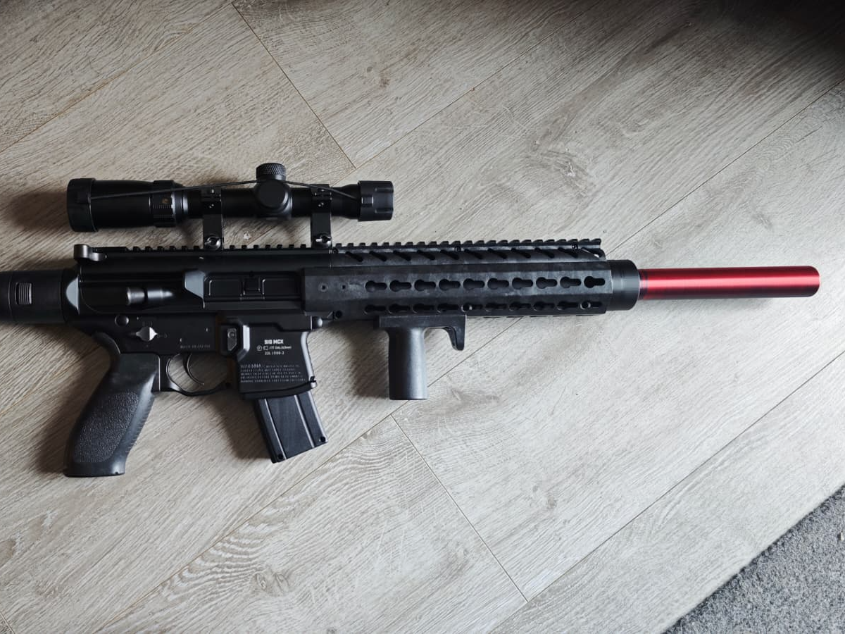 SIG Sauer MCX CO2 – Slim Barrel & Suppressor set