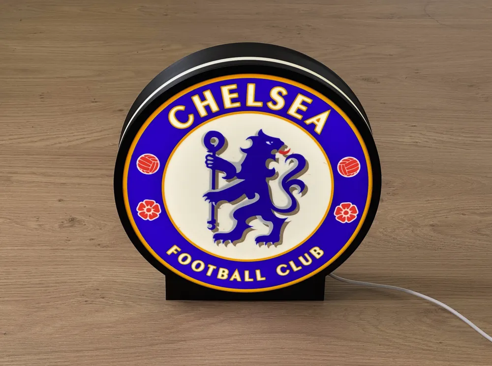 Lightbox Chelsea Football Club by Don Manfredo MakerWorld: Download ...