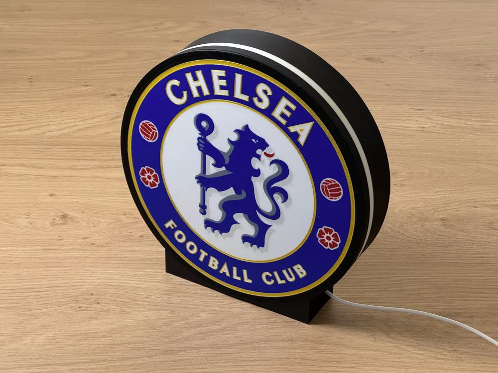 Lightbox Chelsea Football Club by Don Manfredo MakerWorld: Download ...