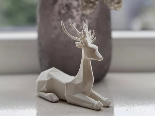 Polygon Reindeer