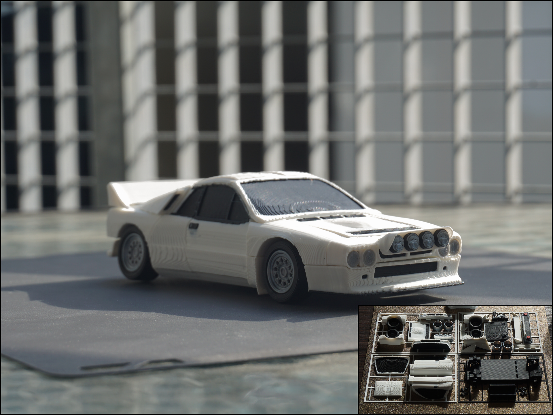 Lancia 037 Rally kit card 1/32