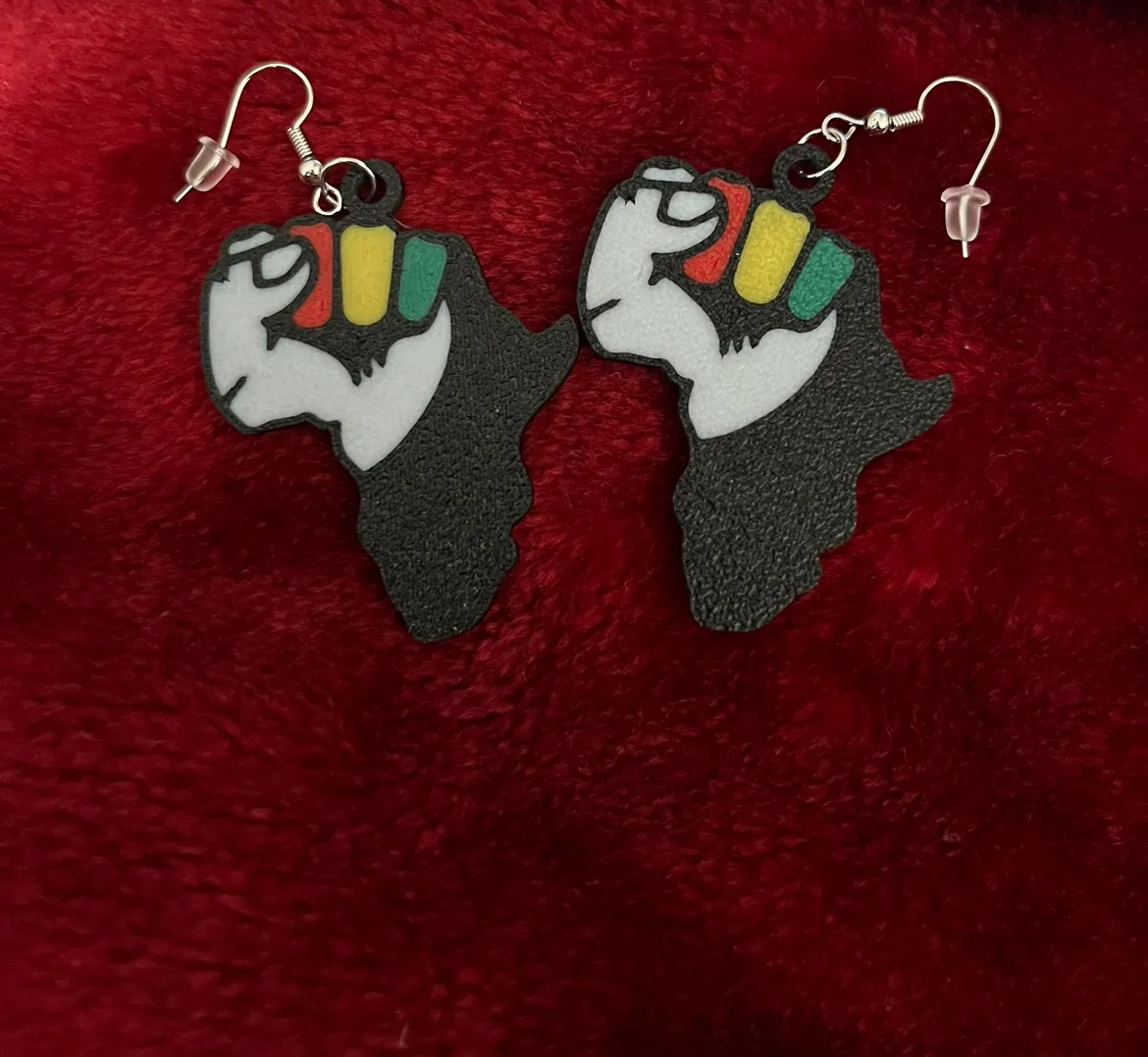 Black History Earrings view 2