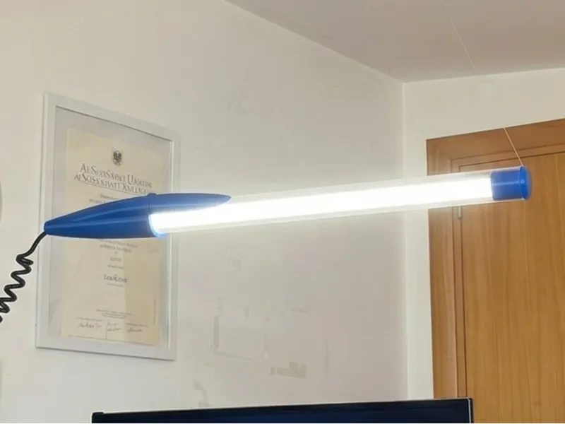 Lampadario Penna Gigante (70cm) - Giant Pen Lamp