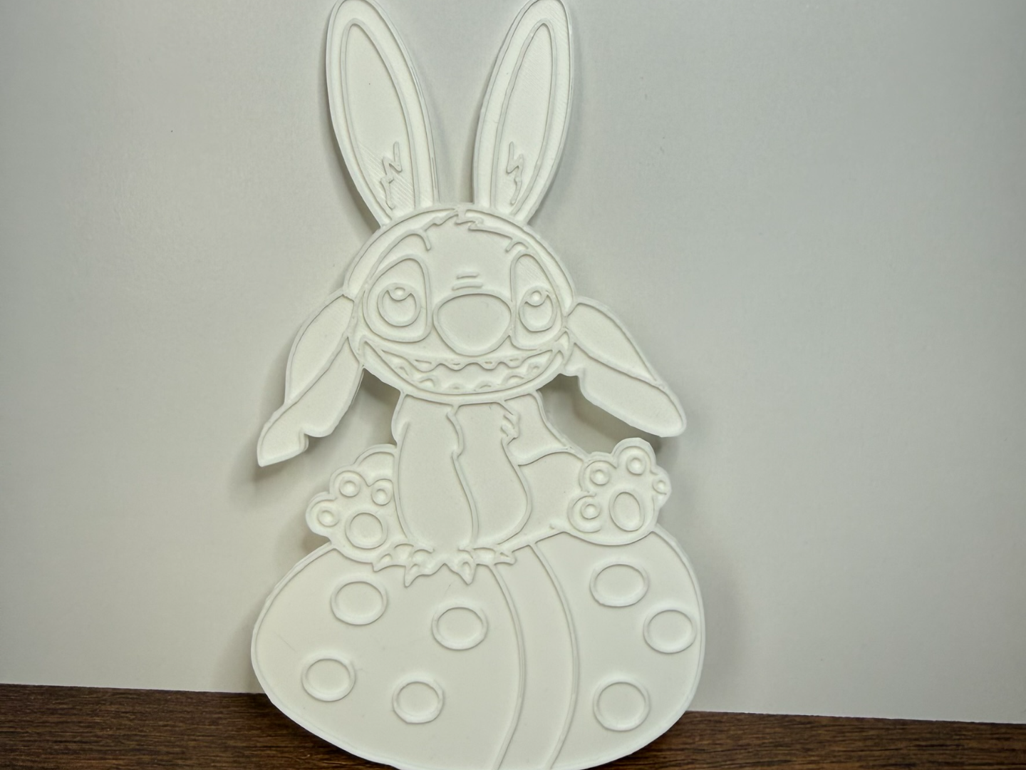 Easter Stitch on Egg Print & Paint Panel