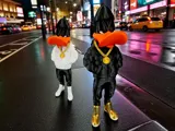 Фигурка на Daffy Duck в улично облекло