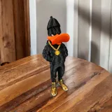 Фигурка на Daffy Duck в улично облекло