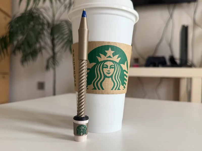 Starbucks fidget pen