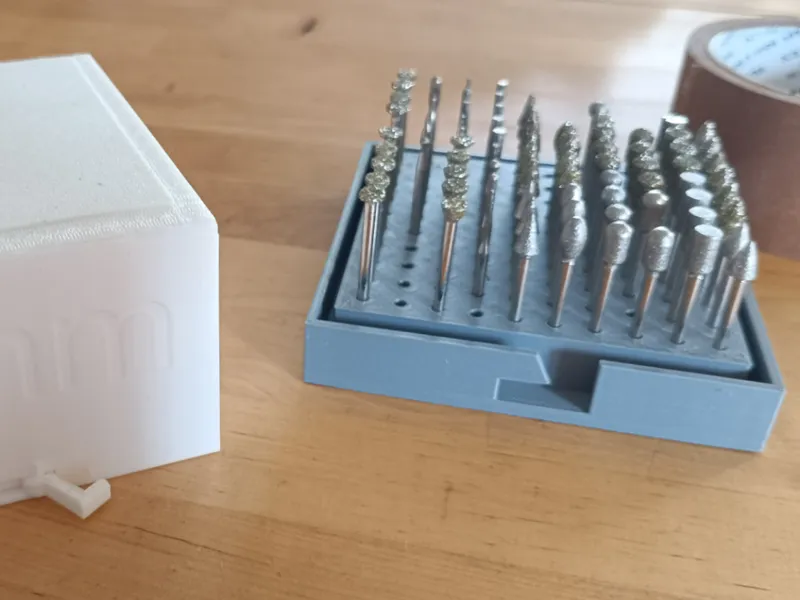 box for 3mm end mill 100X