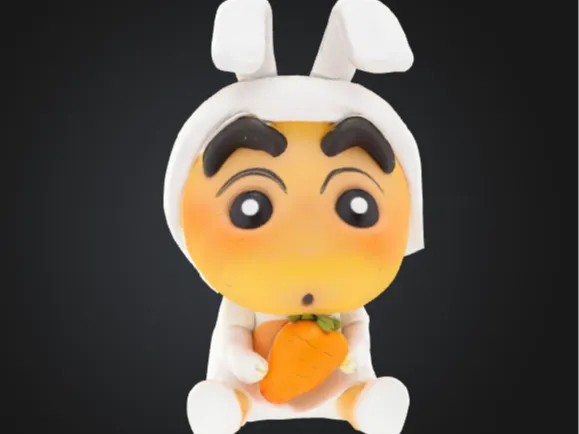 Bunny Boy with Carrot