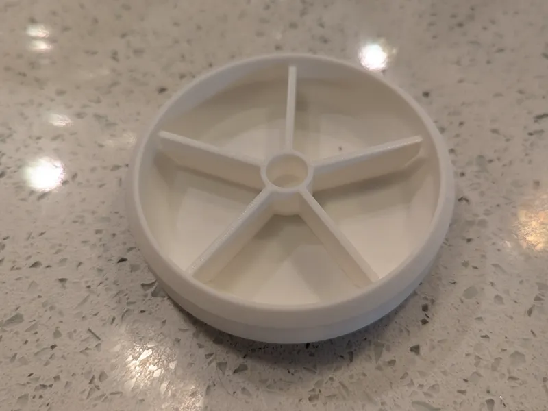 Divided Small Parts Tray w/ Magnets