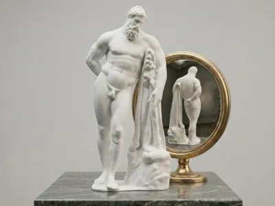 Ercole Farnese - Classical Art 3D Print