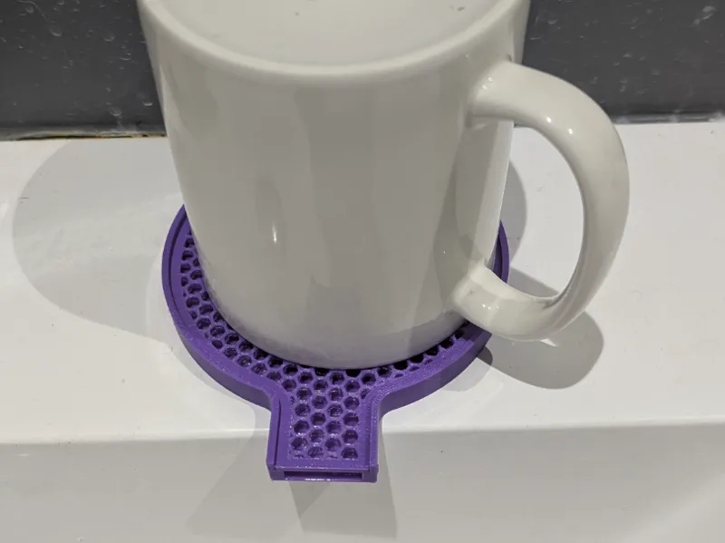 Mouthwash Cup Drainer / Toothbrushing Mug Pad