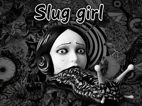 Figura decorativa: Slug girl Junji Ito — referencia de MakerWorld