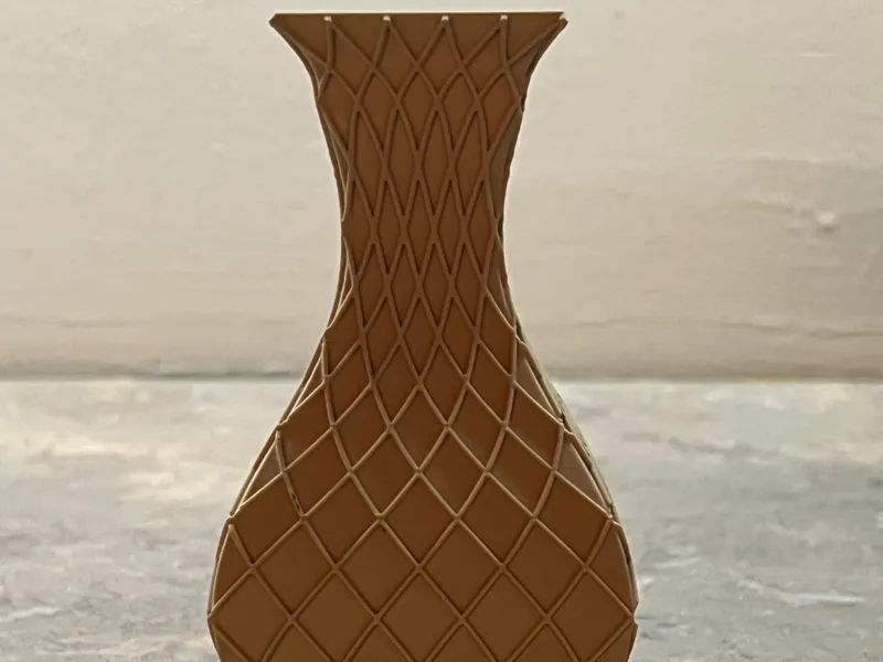 Small Double Strip Vase