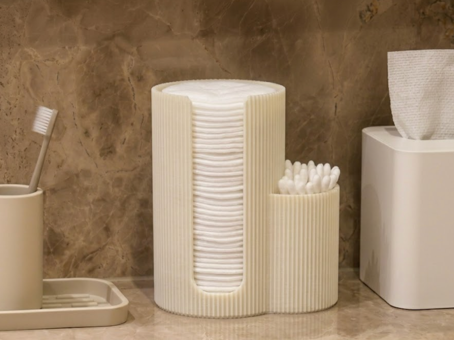 Qtips & Cotton Pad Organizer