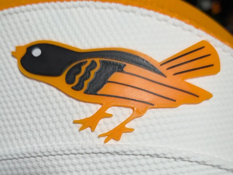 Baltimore Orioles chirping bird