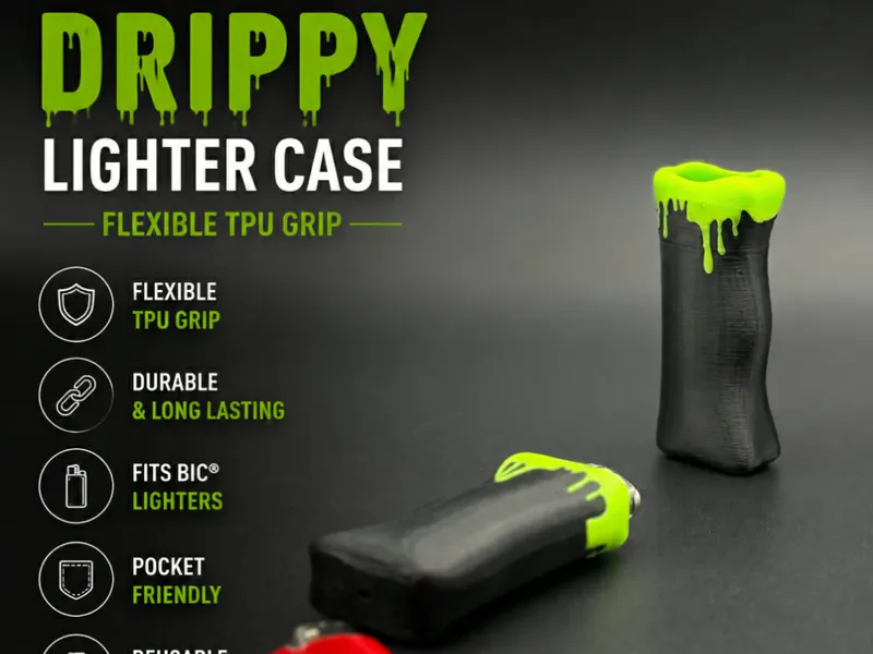 Drippy Lighter Case