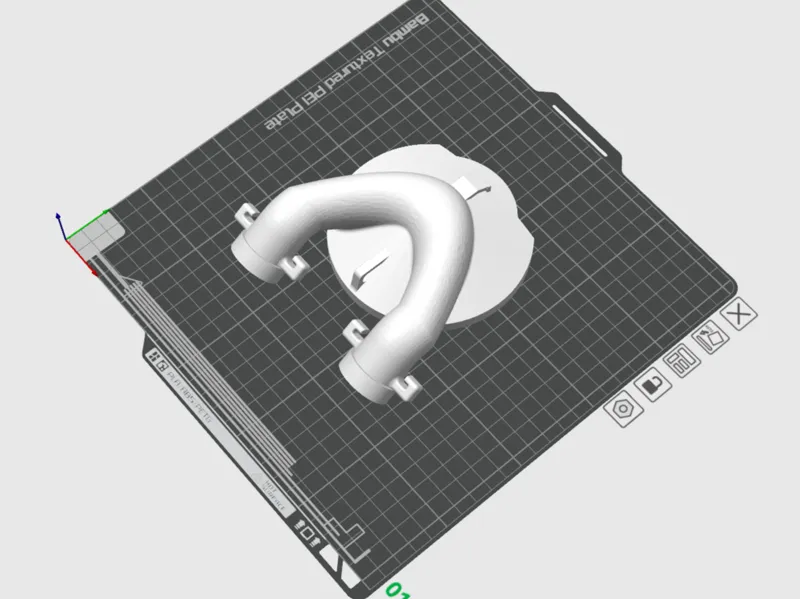 C19 PAPR v5T Dual-Hose Y-adapter Manifold