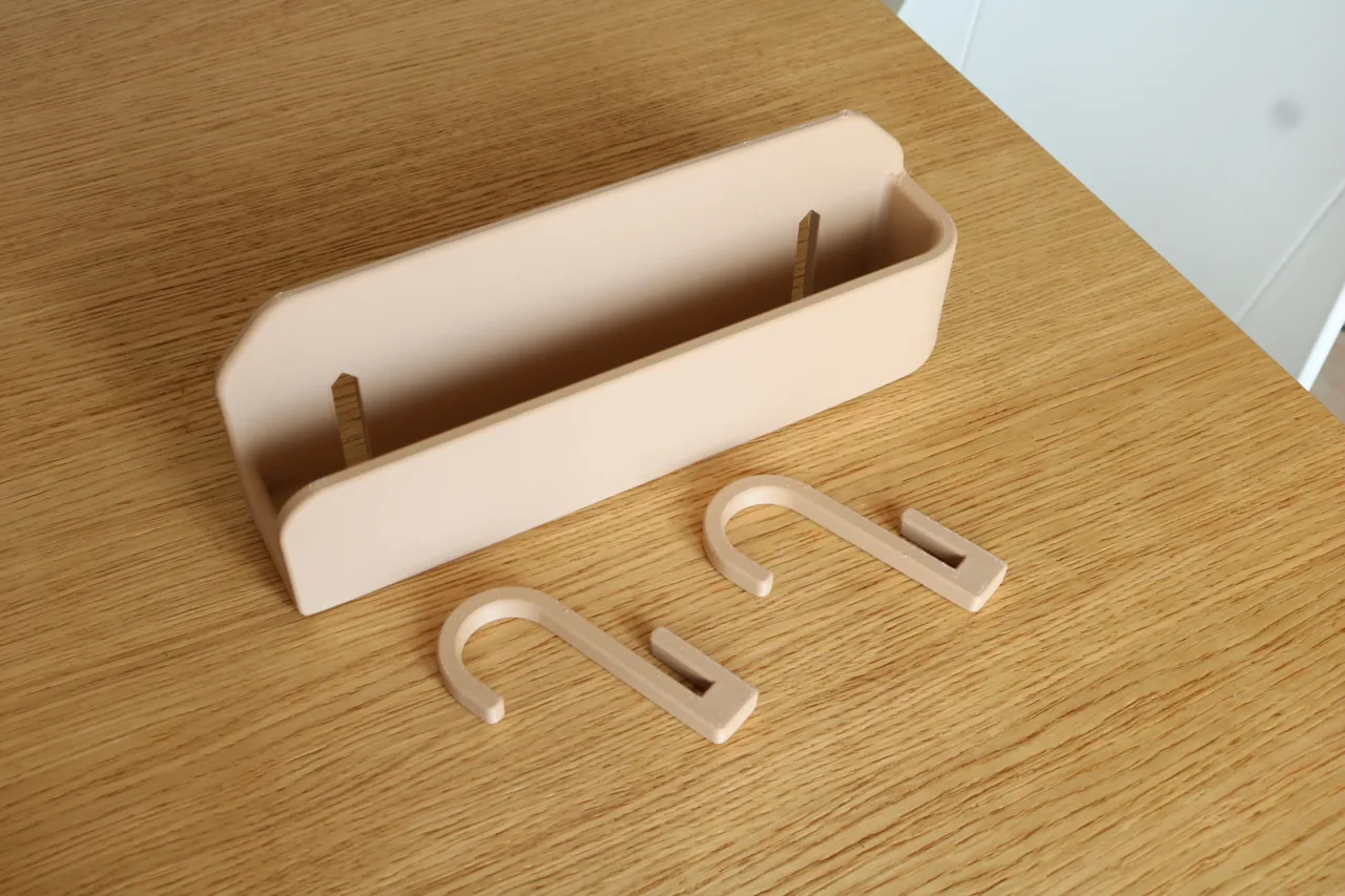 Bedside Hook-On Storage Box – Organizer view 3