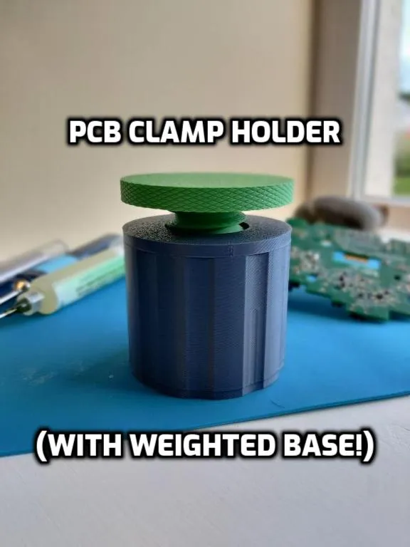 PCB clamp holder (weighted)